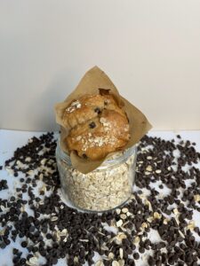 Oatmeal + Dark Choc + Sea Salt Muffin