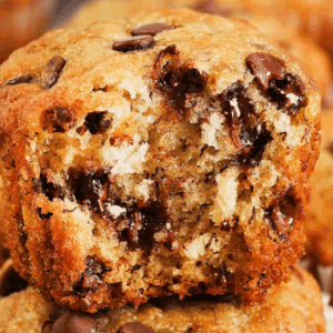 Banana Chocolate Chip Muffin